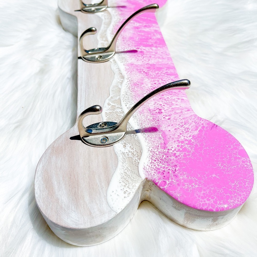 SALE!!!!🎉🎉Host Pick!Handmade Dog Leash Station Pet Organization NWT - Picture 9 of 11